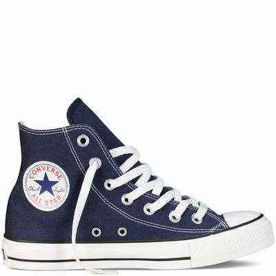 Converse Chuck Taylor All Star Classic High Tops Womens - Navy Shoes (686TXZJF)